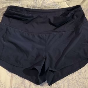 Lululemon Speed Up shorts, 2.5", size 8, high rise